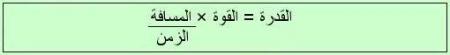 القدرة القوة المميزة بالسرعة