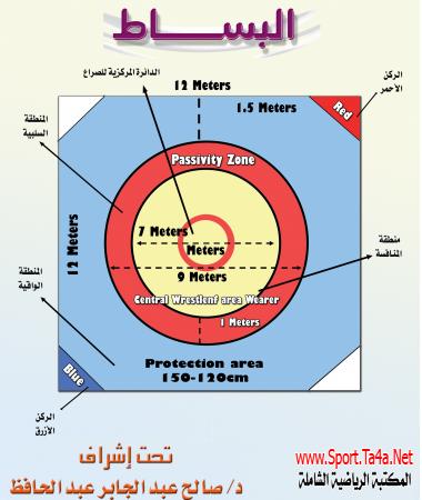 بساط المصارعة الحرة