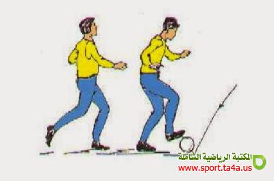 كتم الكرة اسفل القدم