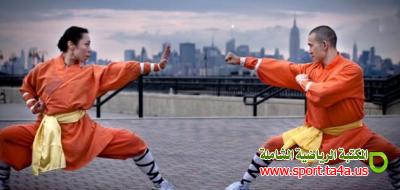 ركلات مخادعة وفنيات أرضيه فى الكونغ فو