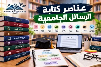 عناصر كتابة الرسائل الجامعية